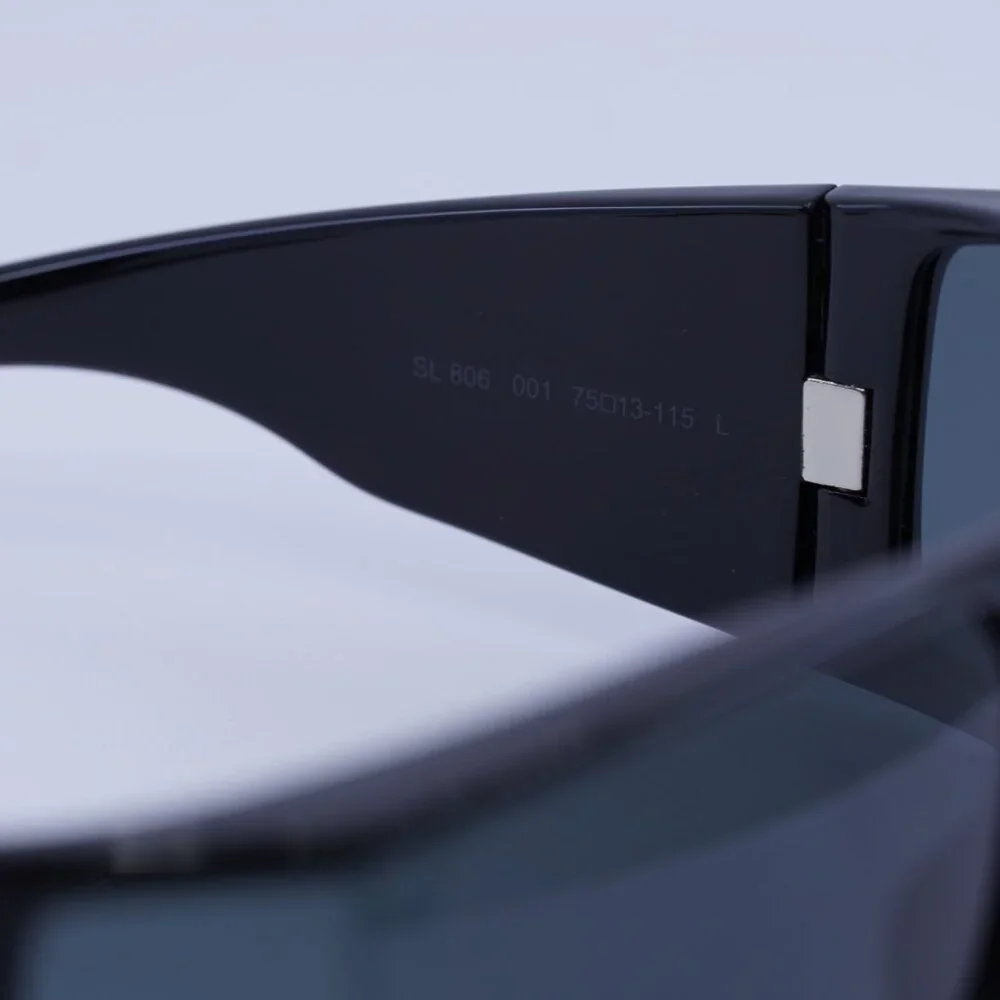 🕶️ New Saint Laurent SL806 001 Sunglasses - Black Frame, Black Lenses